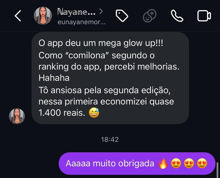 Depoimento de Nayane — Fortal em Dobro
