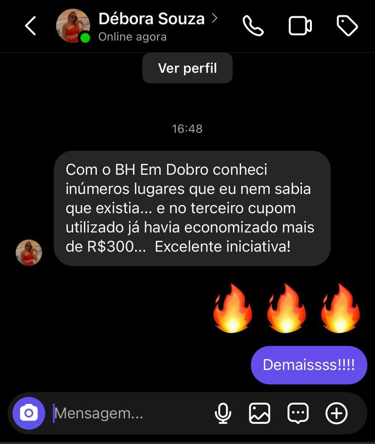 Depoimento de Débora Souza — Fortal em Dobro